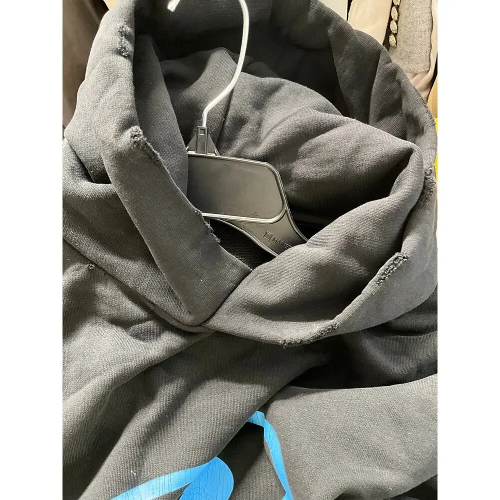 BALENCIAGA  Surfer Logo-Print Hoodie
